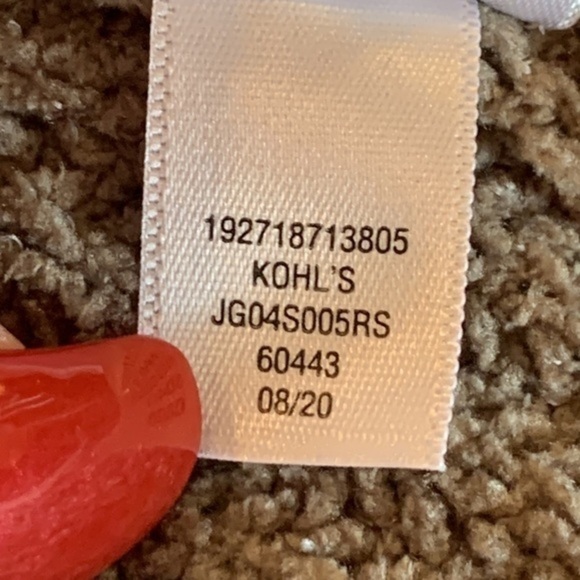 SO Kohls soft knitted thick warm v neck long sleeve sweater - Picture 8 of 10